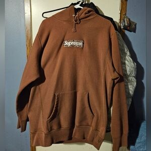 Supreme Bandana Box Logo Size XL Brown FW19